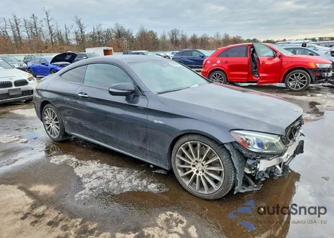 2020 Mercedes-Benz C 43 Amg z USA, uszkodzony, nr VIN WDDWJ6EBXLF948739